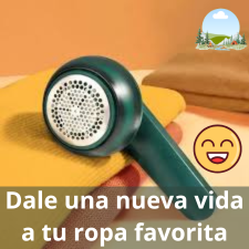 Quita pelusas eléctrico portátil