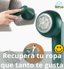 Quita pelusas eléctrico portátil